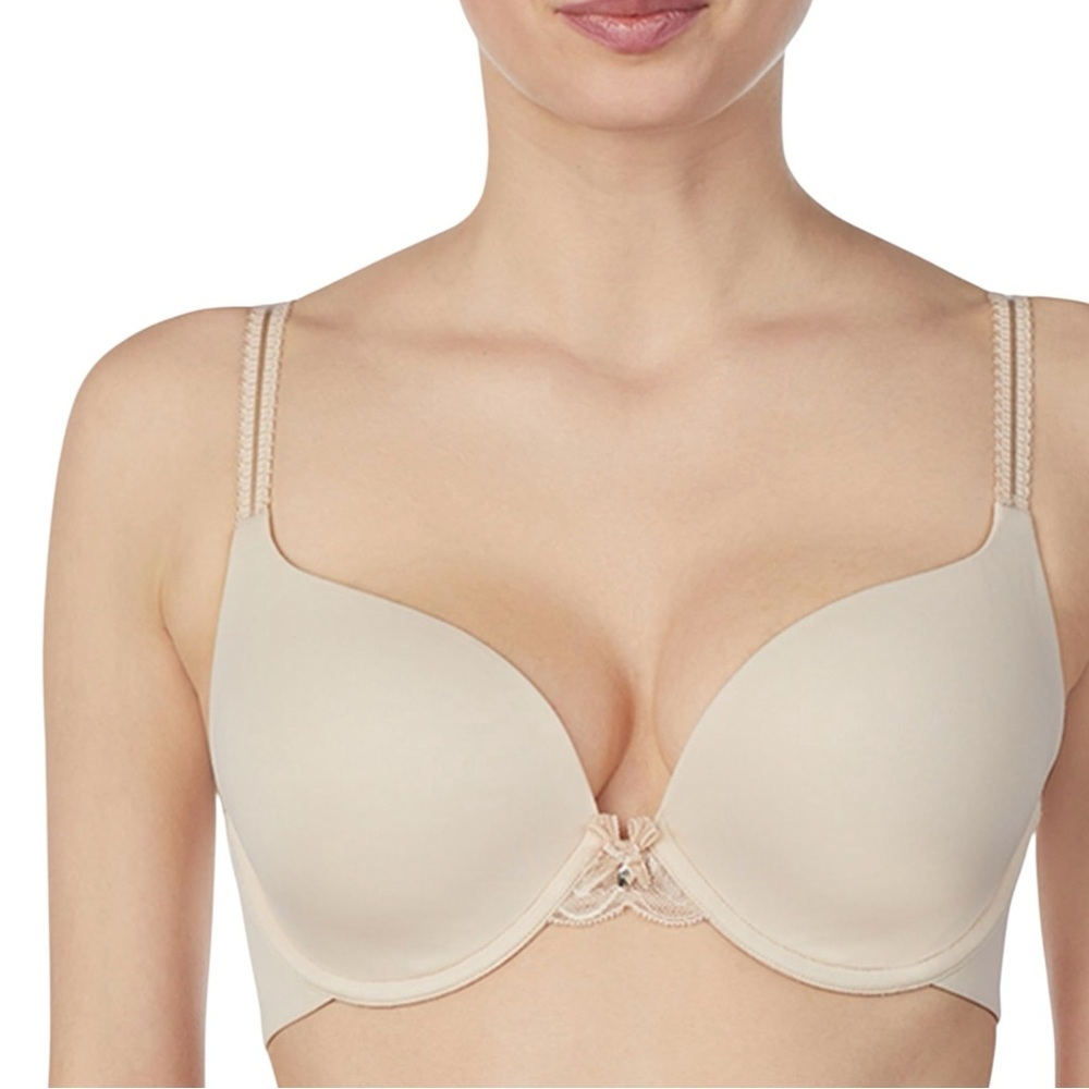 Le Mystere Almond SOPHIA Lace T-Back Bra
